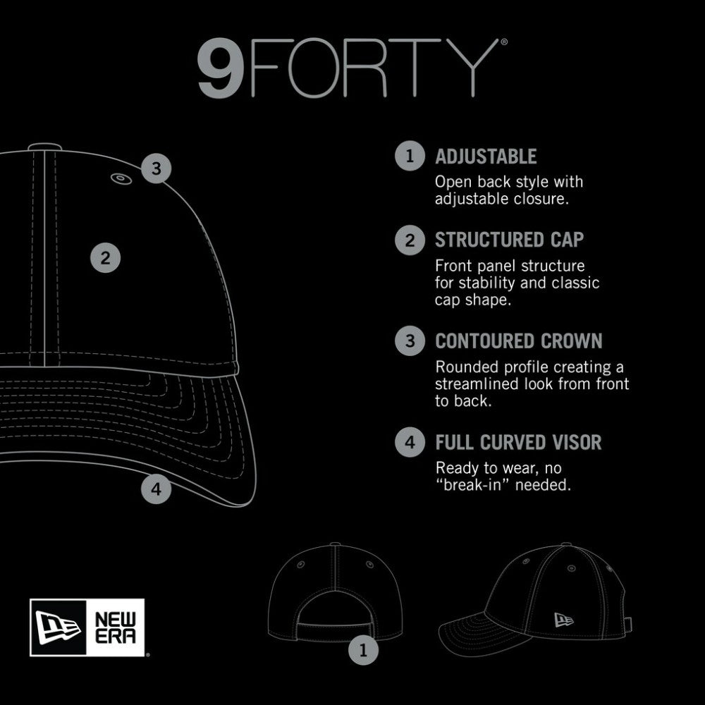 MLB San Francisco Giants New Era Two-Tone Patch 9FORTY Snapback Hat