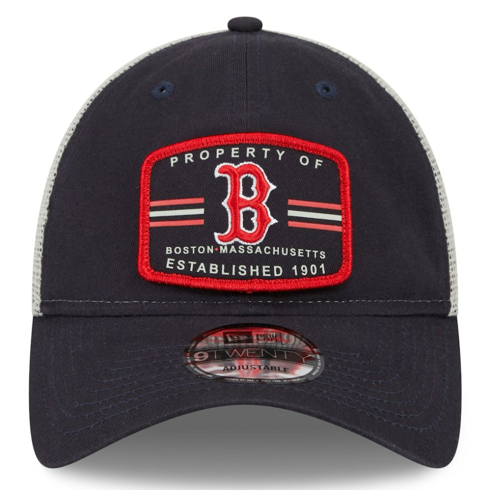 MLB Boston Red Sox New Era Property Trucker 9TWENTY Snapback Hat