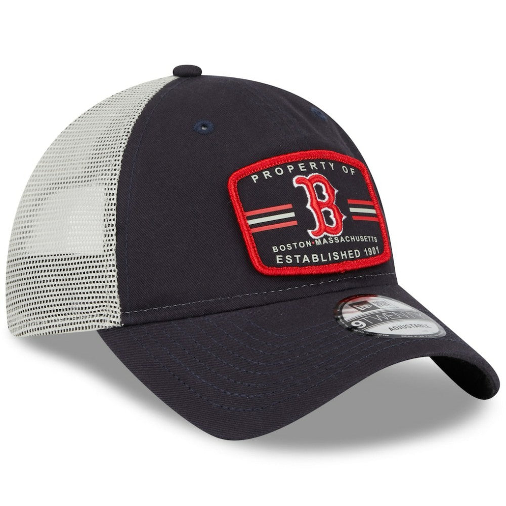 MLB Boston Red Sox New Era Property Trucker 9TWENTY Snapback Hat