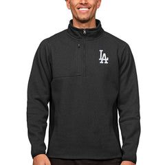 MLB Los Angeles Dodgers Antigua Course Quarter-Zip Pullover Top