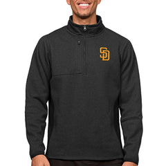 MLB San Diego Padres Antigua Course Quarter-Zip Pullover Top