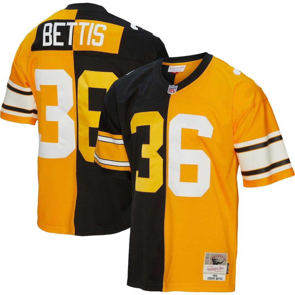 Jerome Bettis  1996 Split Legacy Replica Jersey - Pittsburgh Steelers