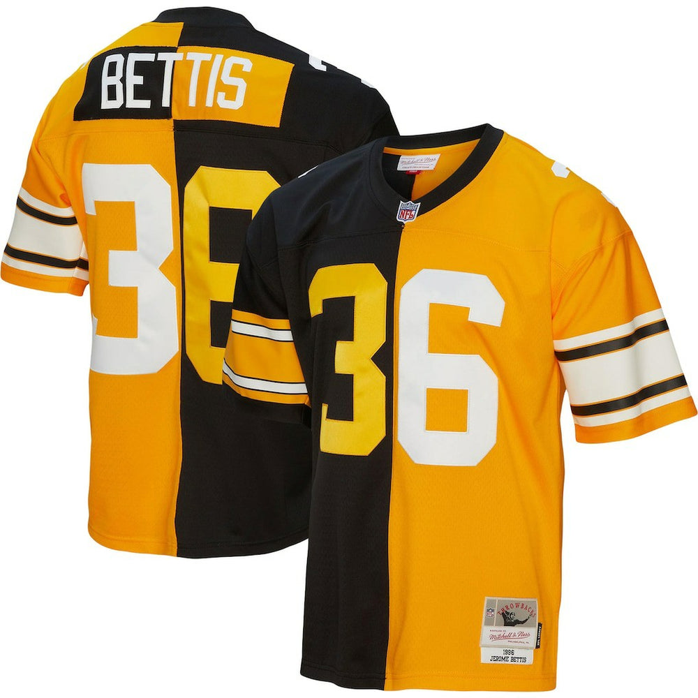 Jerome Bettis  1996 Split Legacy Replica Jersey - Pittsburgh Steelers