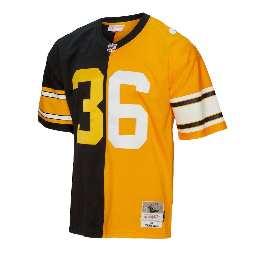 Jerome Bettis  1996 Split Legacy Replica Jersey - Pittsburgh Steelers