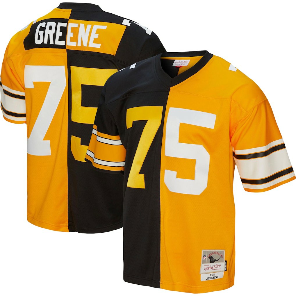 Joe Greene  1976 Split Legacy Replica Jersey - Pittsburgh Steelers