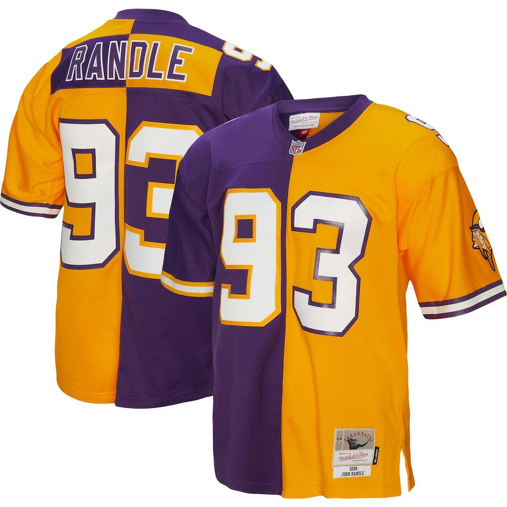 John Randle  1998 Split Legacy Replica Jersey - Minnesota Vikings