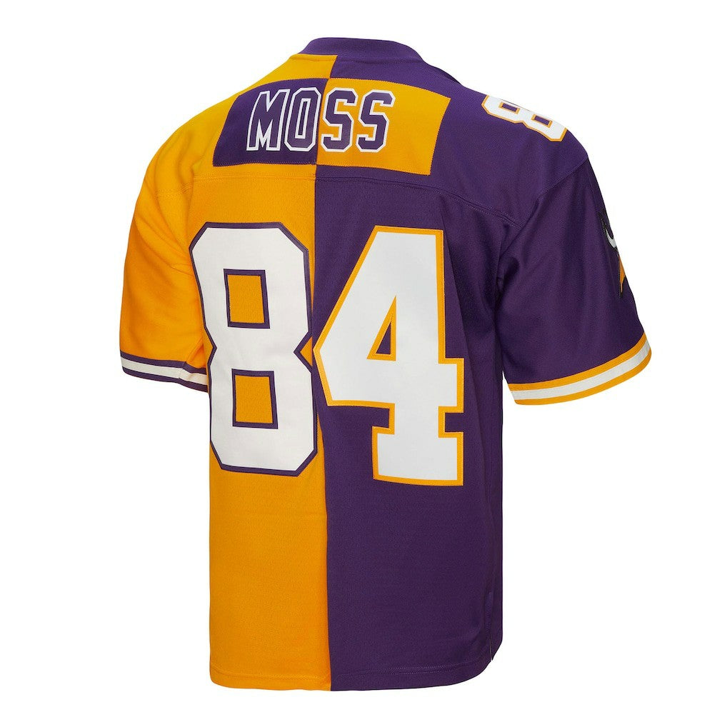 Randy Moss  1998 Split Legacy Replica Jersey - Minnesota Vikings