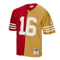 Joe Montana  1990 Split Legacy Replica Jersey - San Francisco 49ers