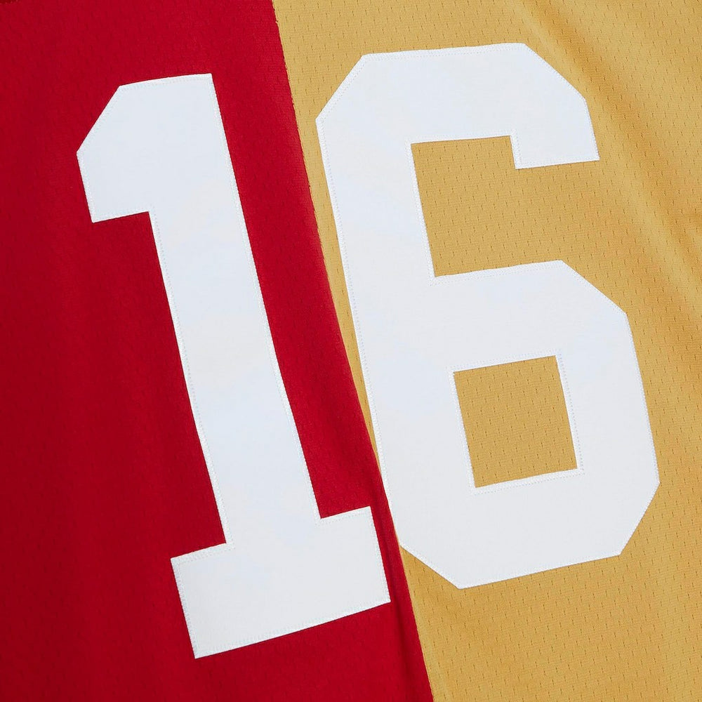 Joe Montana  1990 Split Legacy Replica Jersey - San Francisco 49ers