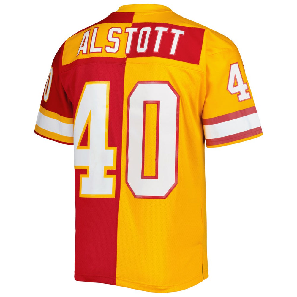 Mike Alstott  1996 Split Legacy Replica Jersey - Tampa Bay Buccaneers
