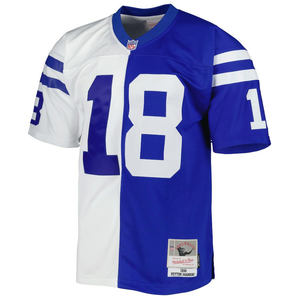 Peyton Manning  1998 Split Legacy Replica Jersey - Indianapolis Colts