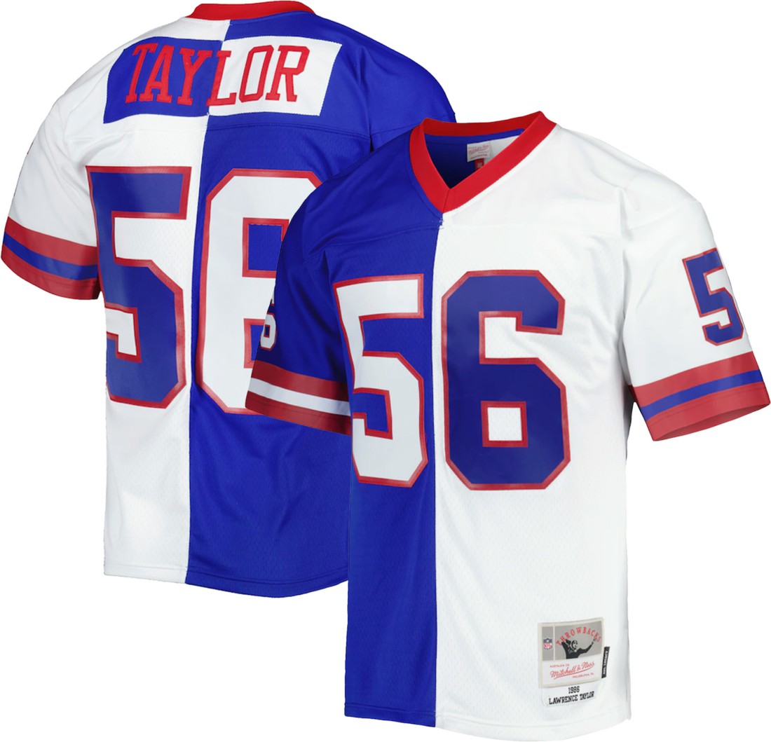 Lawrence Taylor  1986 Split Legacy Replica Jersey - New York Giants