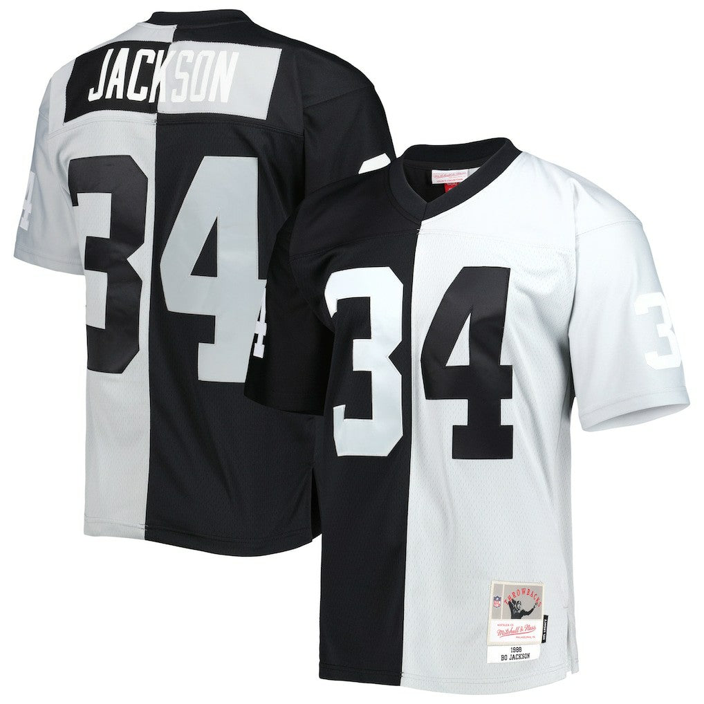 Bo Jackson  1988 Split Legacy Replica Jersey - Las Vegas Raiders