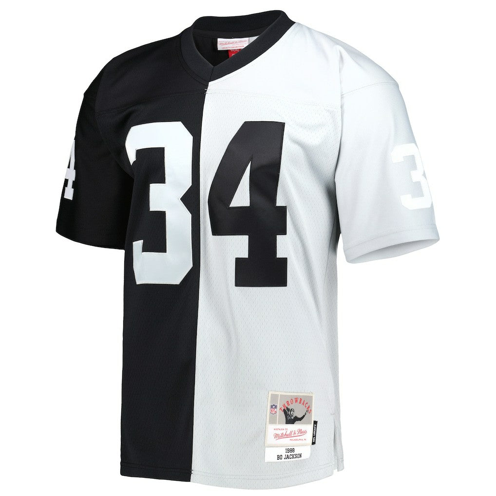Bo Jackson  1988 Split Legacy Replica Jersey - Las Vegas Raiders
