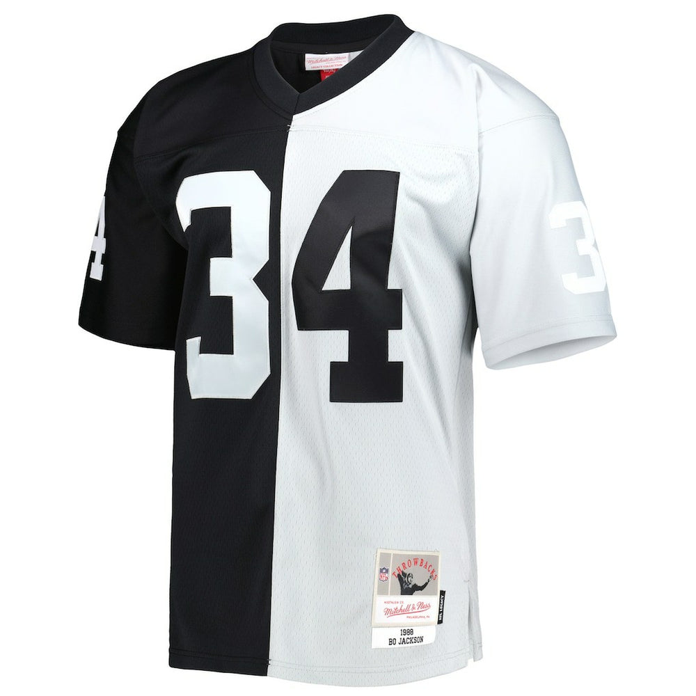 Bo Jackson  1988 Split Legacy Replica Jersey - Las Vegas Raiders