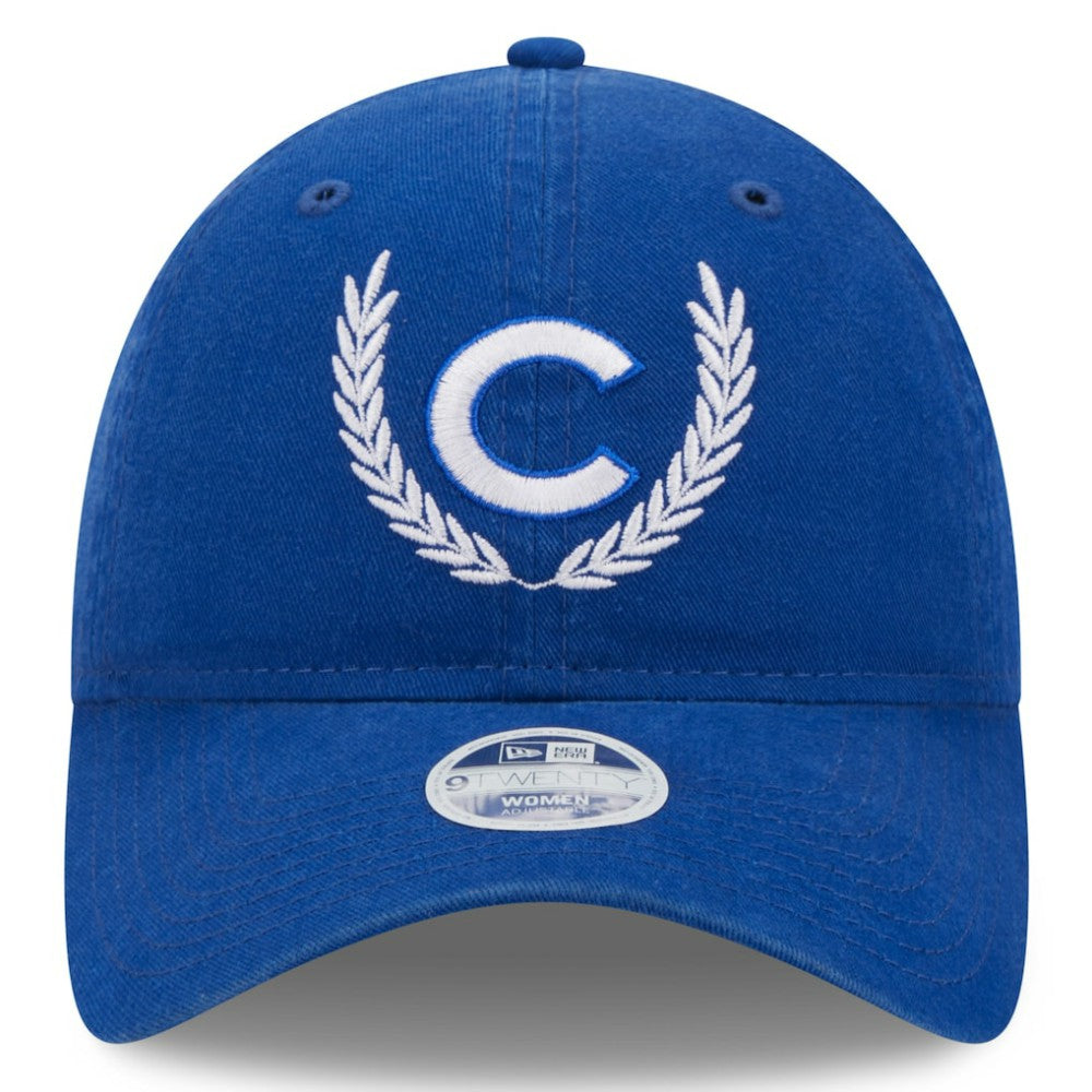 MLB Chicago Cubs New Era Women's Leaves 9TWENTY Adjustable Hat