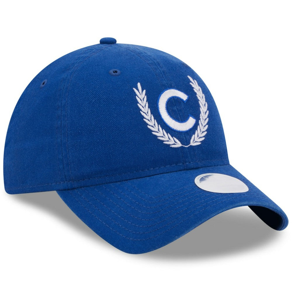 MLB Chicago Cubs New Era Women's Leaves 9TWENTY Adjustable Hat