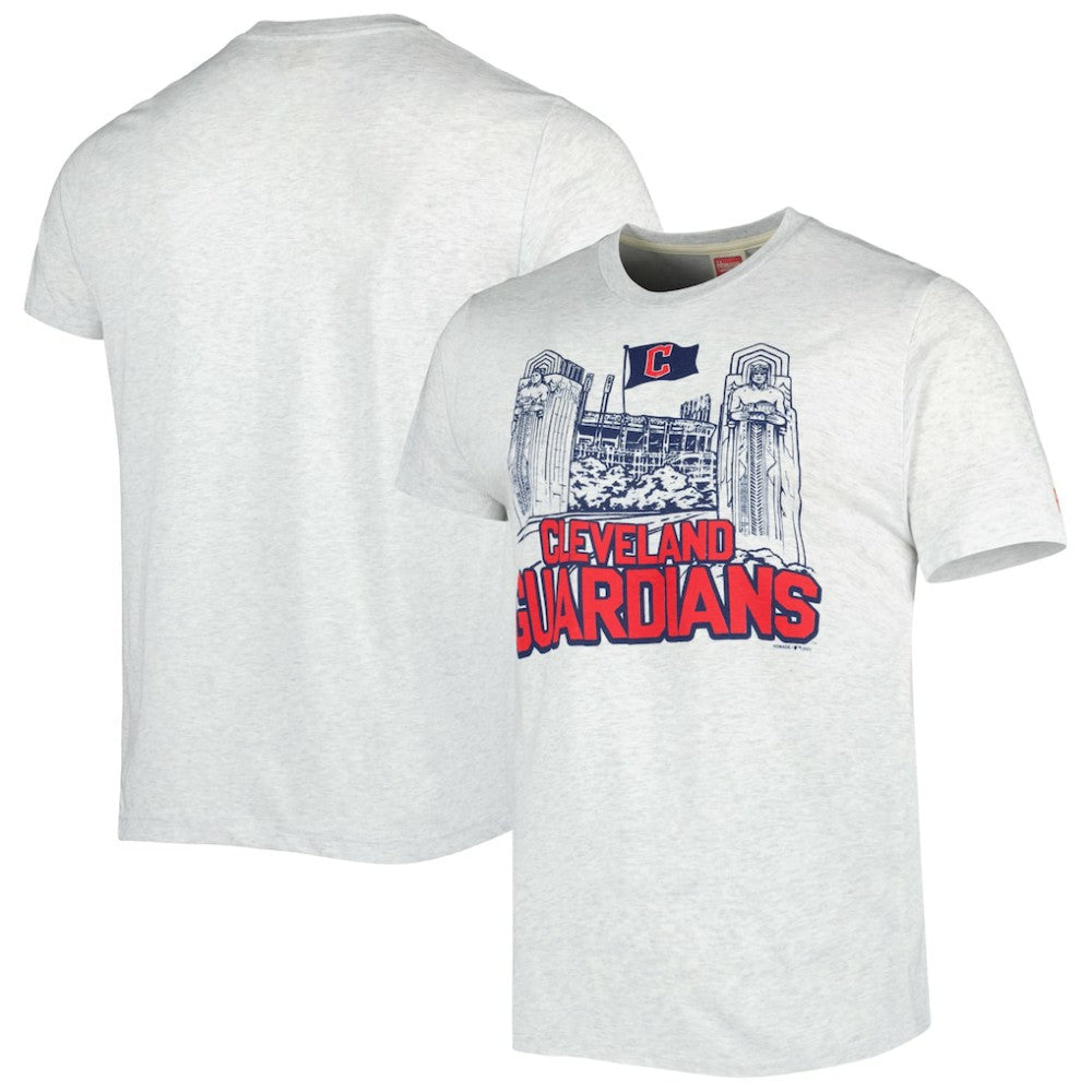MLB Cleveland Guardians Homage Team Hyper Local Tri-Blend T-Shirt