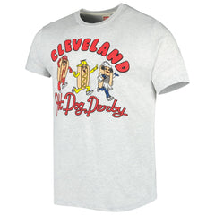 MLB Cleveland Guardians Homage Team Hyper Local Tri-Blend T-Shirt