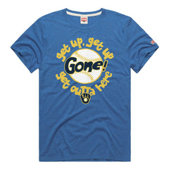 MLB Milwaukee Brewers Homage Hyper Local Tri-Blend T-Shirt