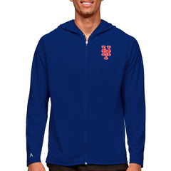MLB New York Mets Antigua Legacy Full-Zip Hoodie