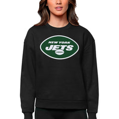 Antigua Women's Victory Logo Pullover Sweatshirt - New York Jets