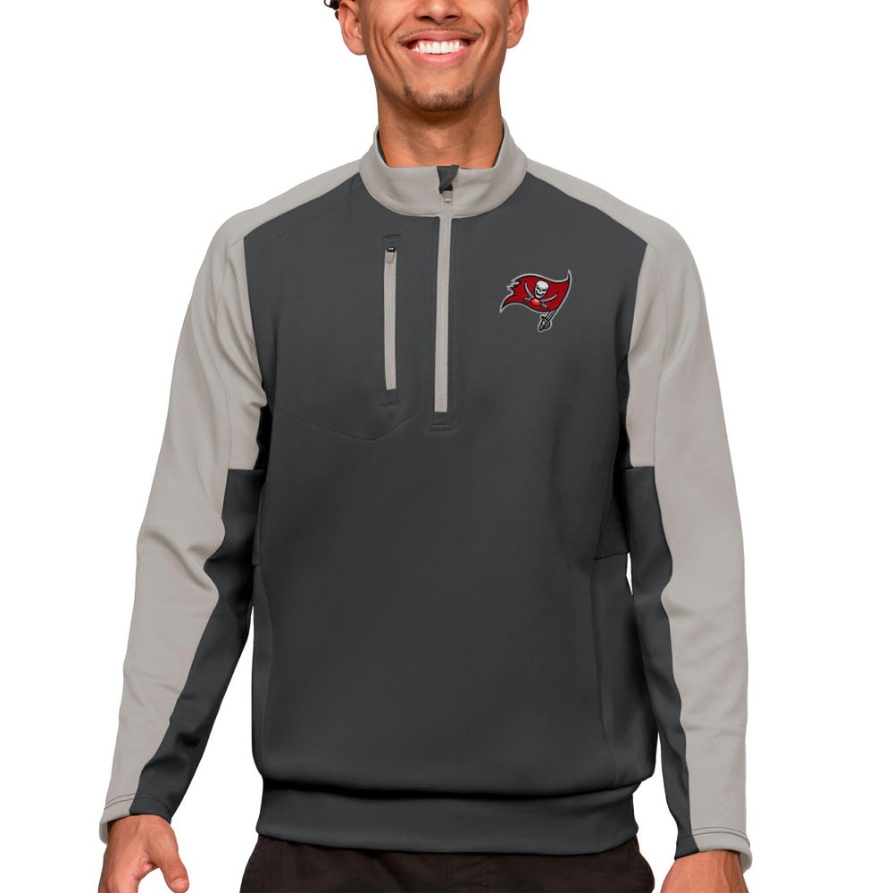 Antigua Team Quarter-Zip Pullover Top - Tampa Bay Buccaneers