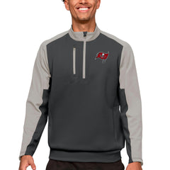 Antigua Team Quarter-Zip Pullover Top - Tampa Bay Buccaneers