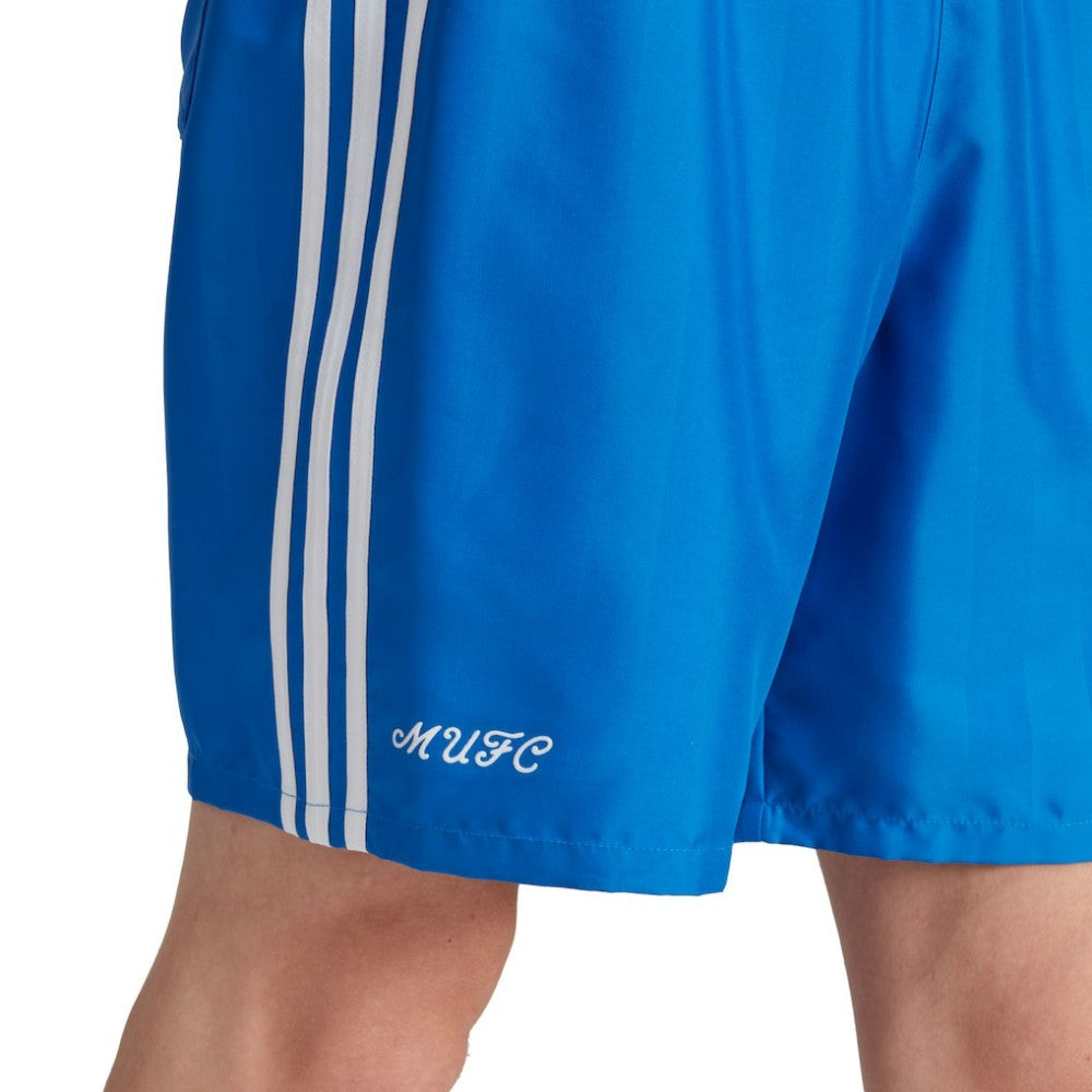 Manchester United Originals 1988-90 Third Shorts - Adidas Blue