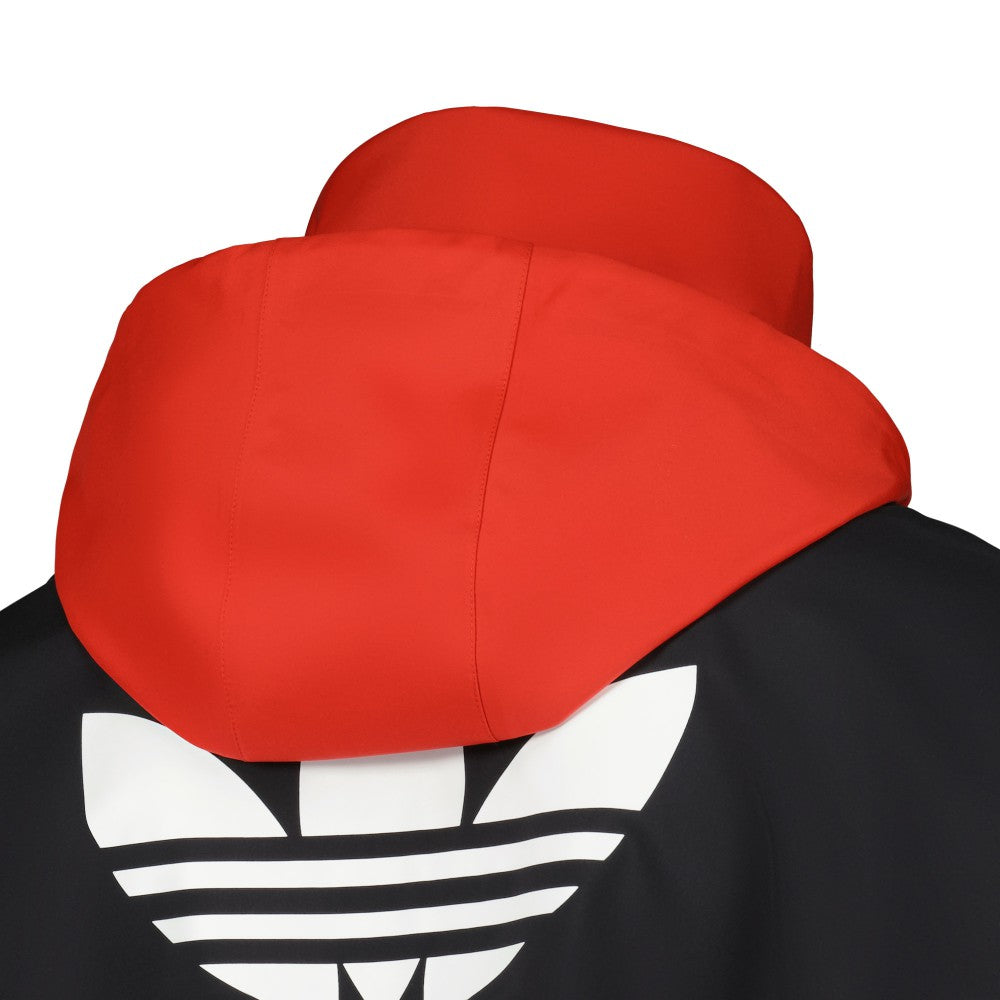 Manchester United Originals Hoodie Full-Zip Bench Jacket - Adidas Red/Black