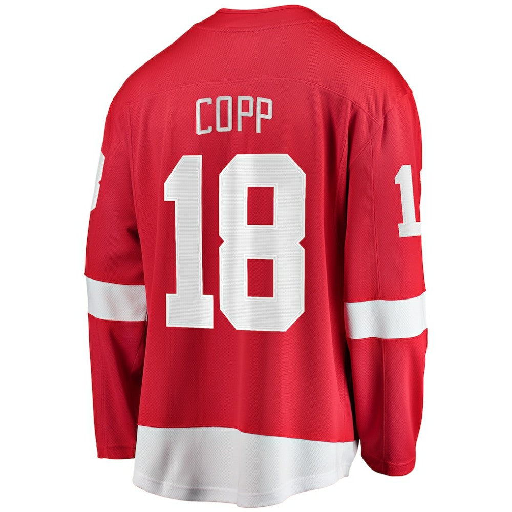 NHL Red Andrew Copp Detroit Red Wings Fanatics Home Breakaway Player Jersey