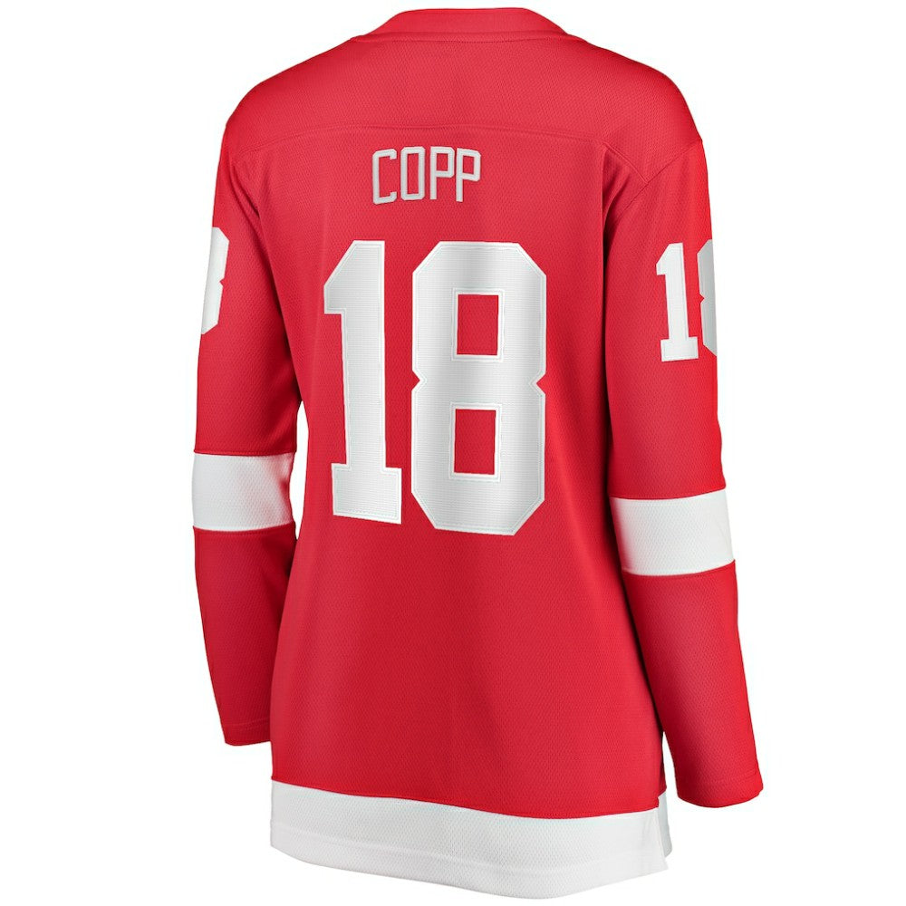 NHL Red Andrew Copp Detroit Red Wings Fanatics Women's Home Breakaway Player Jersey