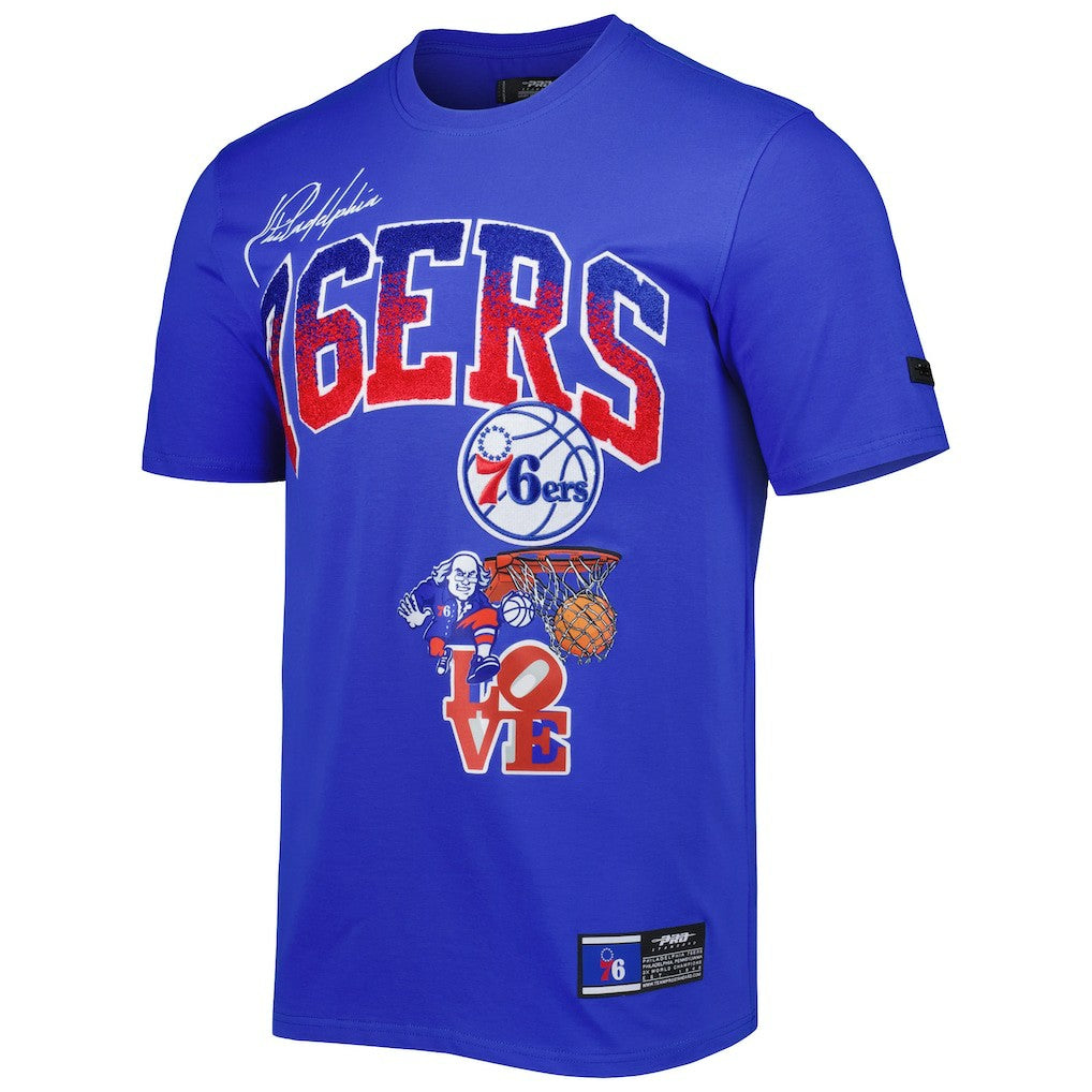NBA Philadelphia 76ers Pro Standard Hometown Chenille T-Shirt
