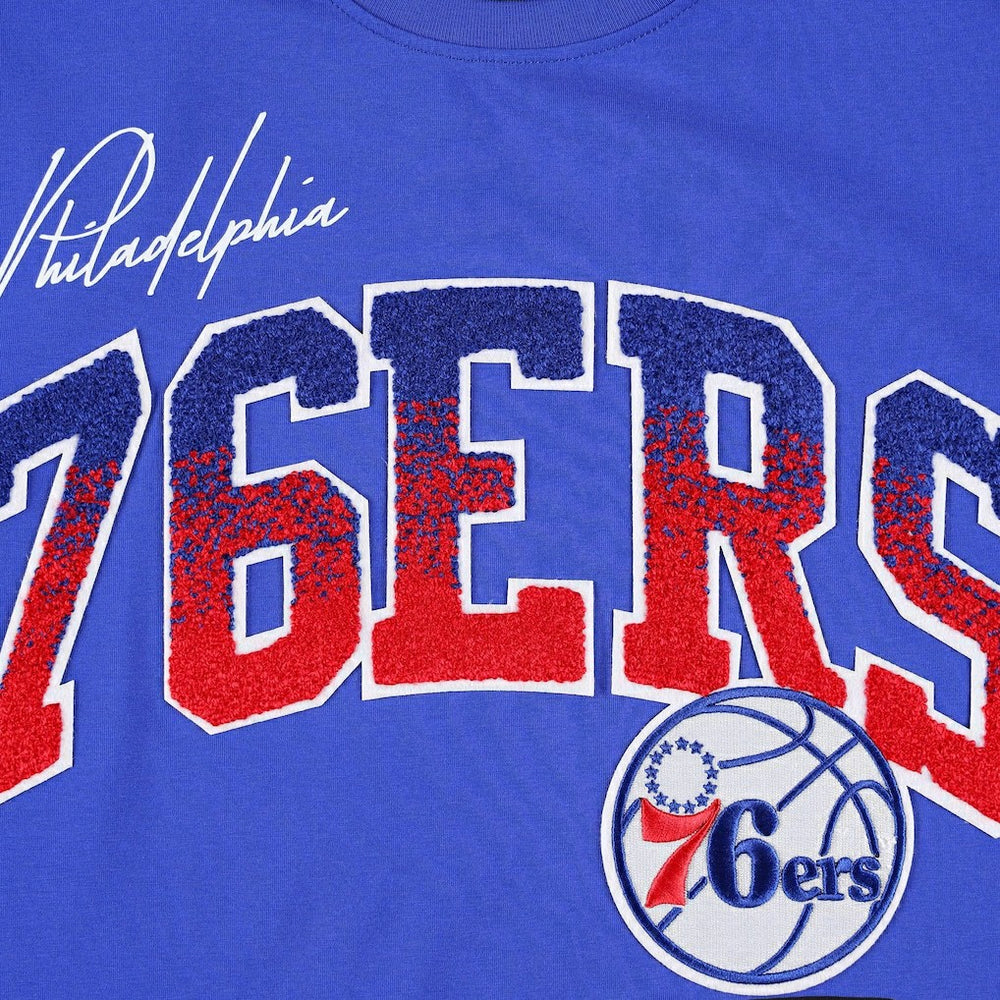 NBA Philadelphia 76ers Pro Standard Hometown Chenille T-Shirt