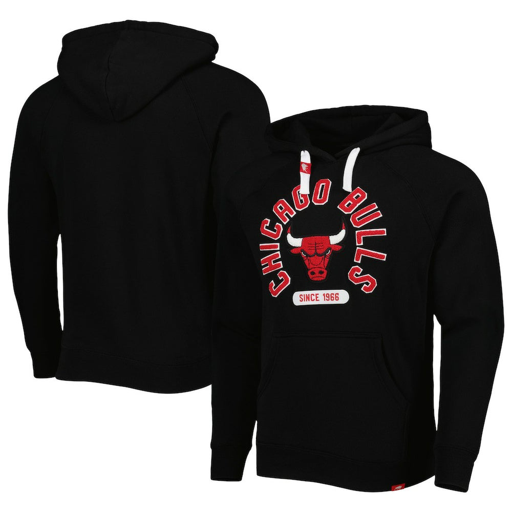 NBA Chicago Bulls Sportiqe Unisex Athos Olson Tri-Blend Pullover Hoodie