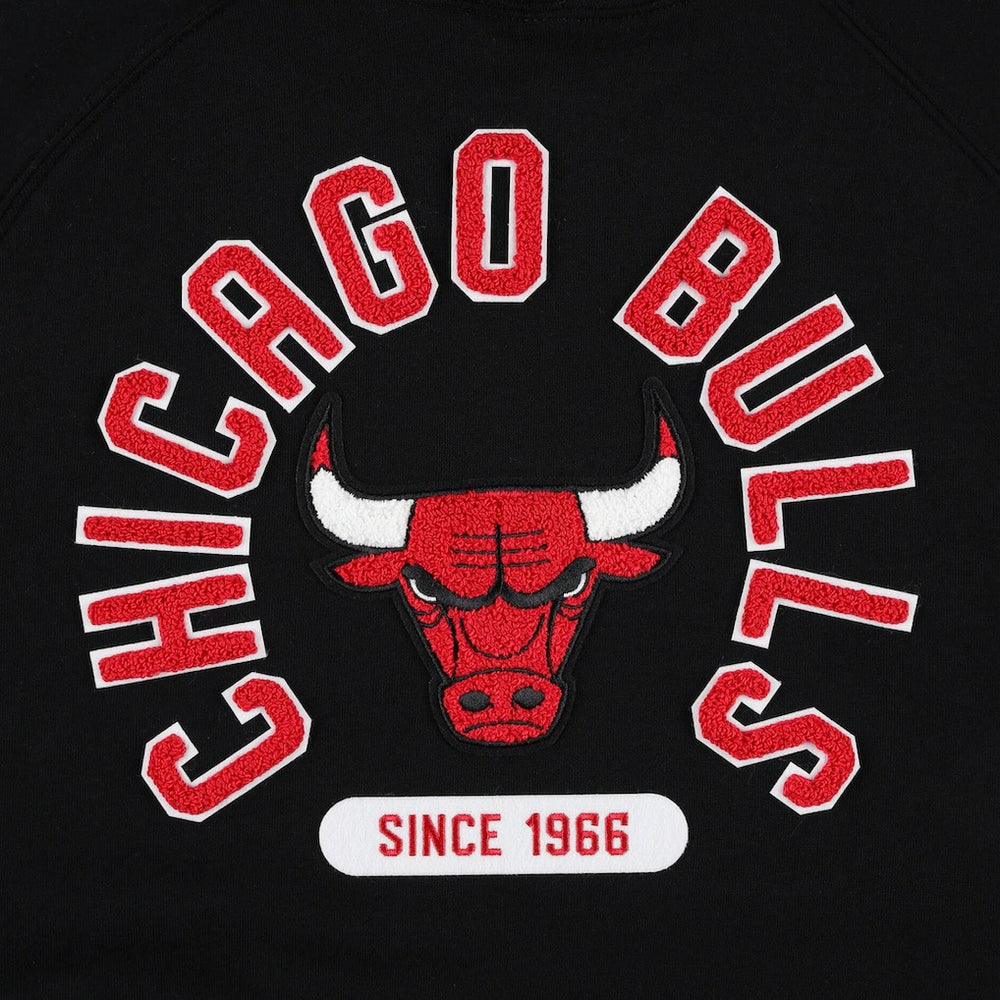 NBA Chicago Bulls Sportiqe Unisex Athos Olson Tri-Blend Pullover Hoodie