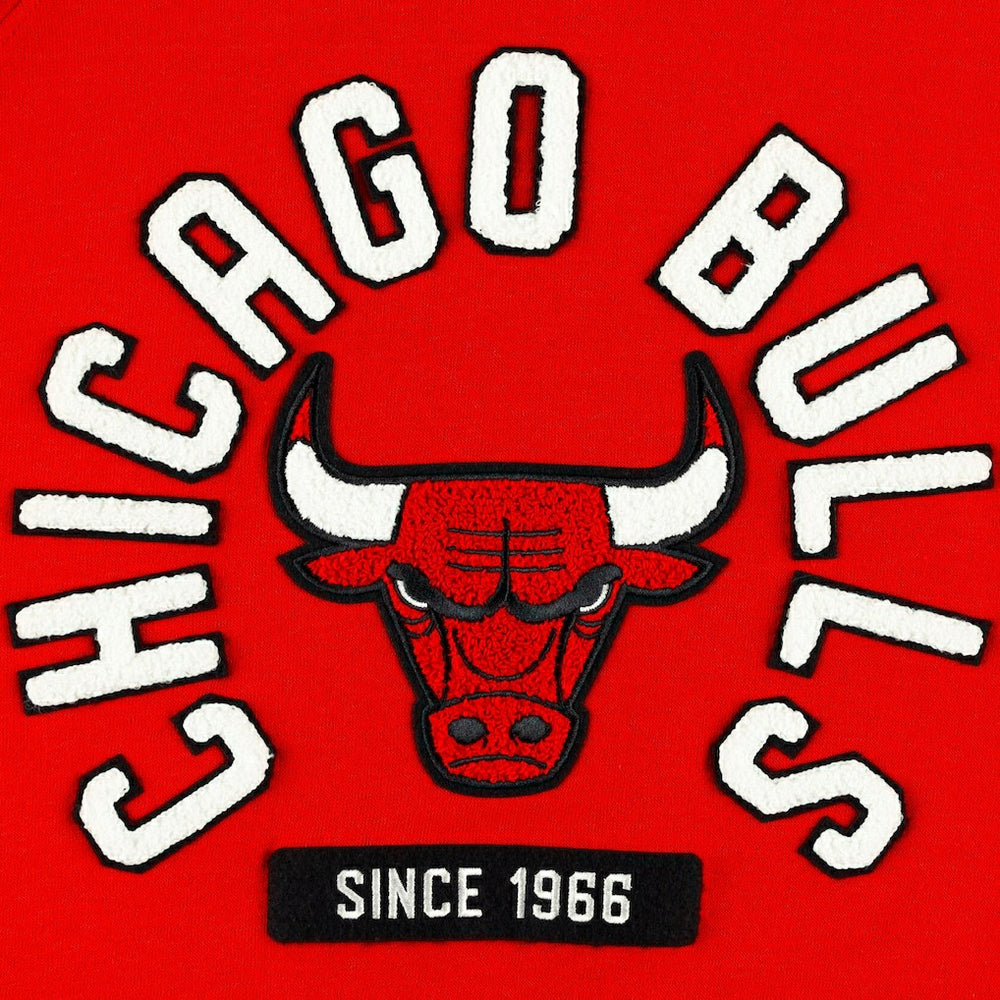 NBA Chicago Bulls Sportiqe Unisex Athos Olson Tri-Blend Pullover Hoodie