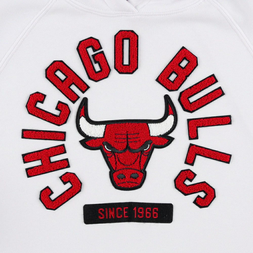 NBA Chicago Bulls Sportiqe Unisex Athos Olson Tri-Blend Pullover Hoodie