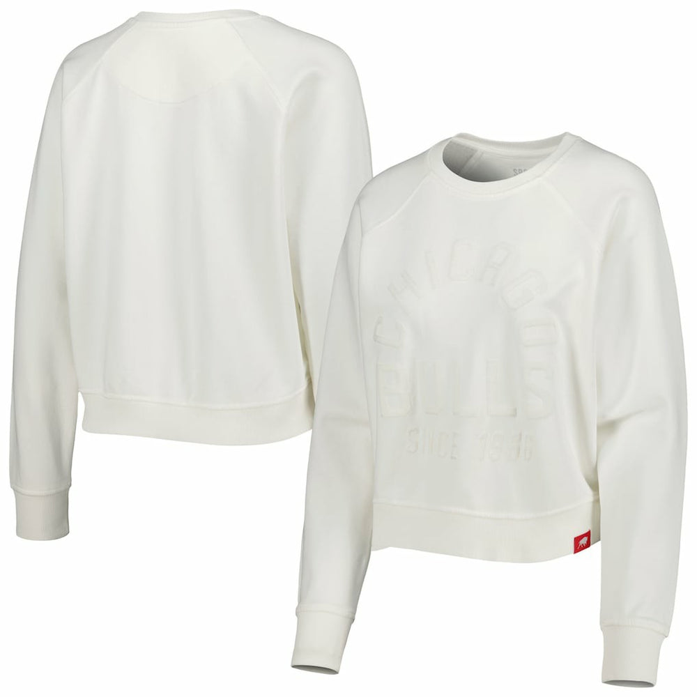 NBA Chicago Bulls Sportiqe Women's Ashlyn Brava Raglan Pullover Sweatshirt sale
