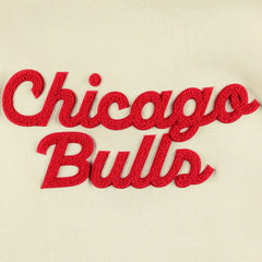NBA Chicago Bulls Sportiqe Women's Leona Ava Fleece Tri-Blend Pullover Hoodie