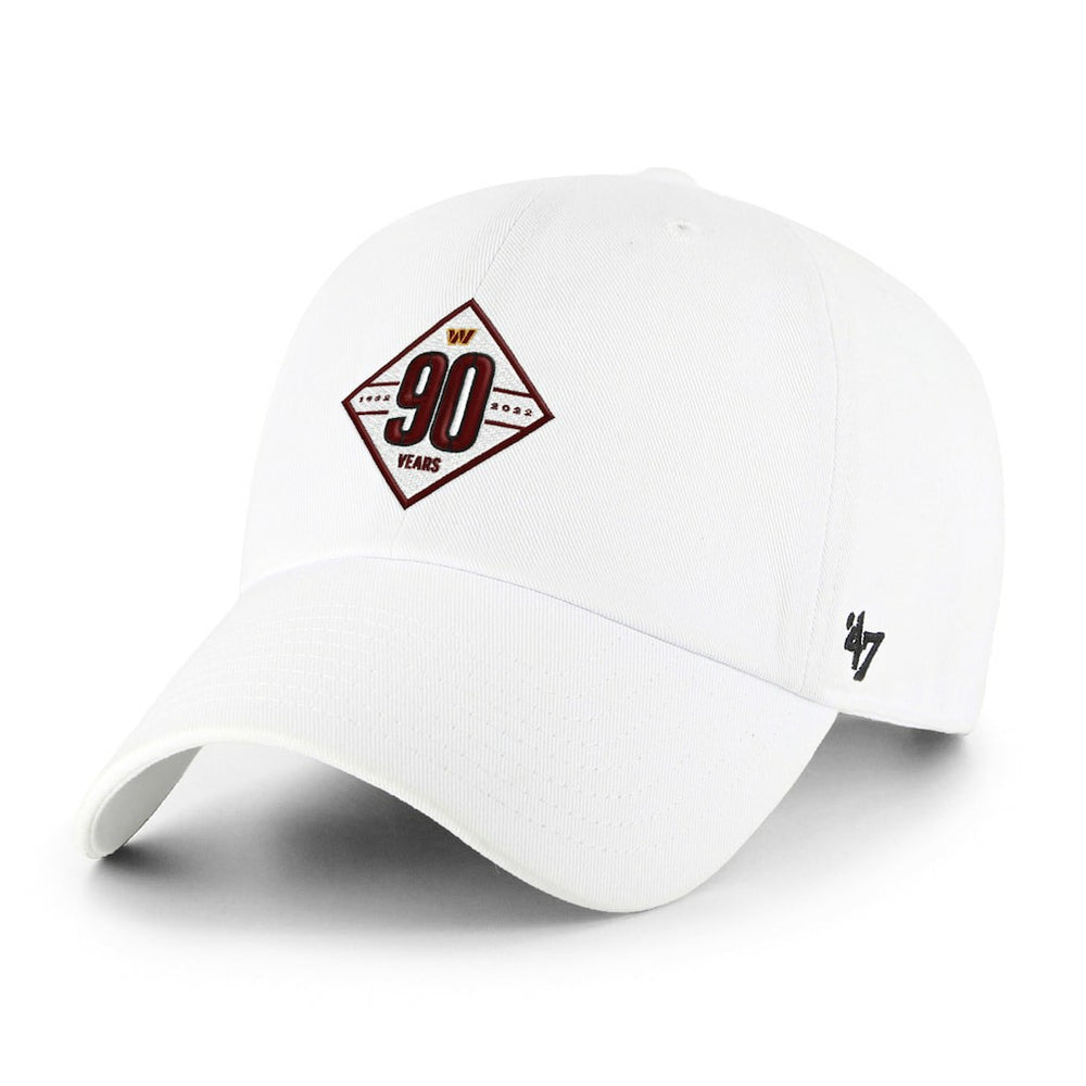 '47 90th Season Clean Up Adjustable Hat - Washington Commanders