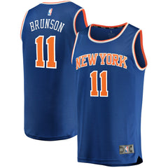 NBA Jalen Brunson New York Knicks Fast Break Replica Jersey
