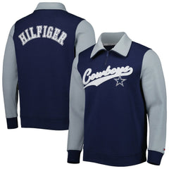 Tommy Hilfiger Aiden Quarter-Zip Sweatshirt - Dallas Cowboys