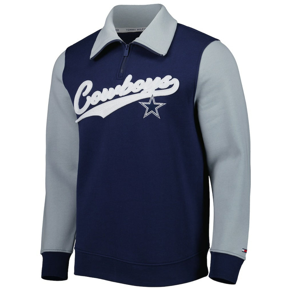 Tommy Hilfiger Aiden Quarter-Zip Sweatshirt - Dallas Cowboys