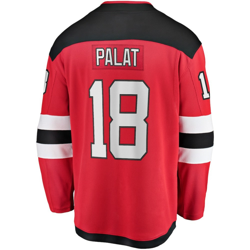 NHL Red Ondrej Palat New Jersey Devils Fanatics Home Breakaway Player Jersey