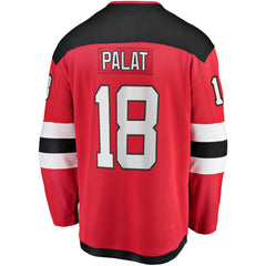 NHL Red Ondrej Palat New Jersey Devils Fanatics Home Breakaway Player Jersey