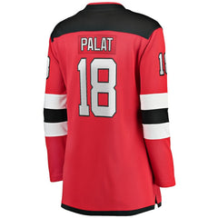 NHL Red Ondrej Palat New Jersey Devils Fanatics Women's Home Breakaway Player Jersey