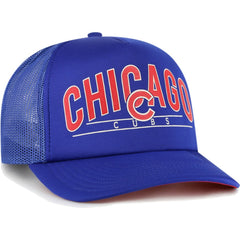 MLB Chicago Cubs '47 Backhaul Foam Trucker Snapback Hat