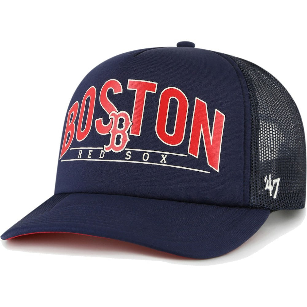MLB Boston Red Sox '47 Backhaul Foam Trucker Snapback Hat