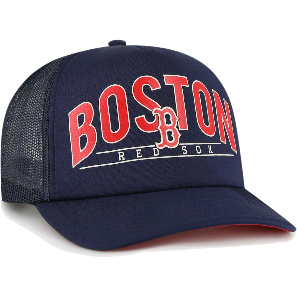MLB Boston Red Sox '47 Backhaul Foam Trucker Snapback Hat